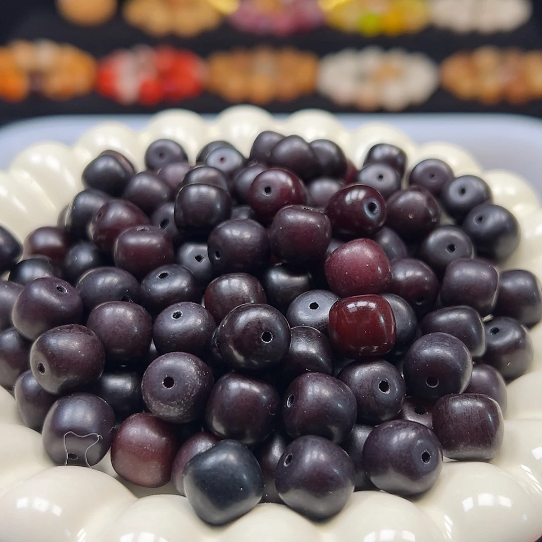 菩提根/象牙果手串微瑕卡12左右车厘子桶150颗