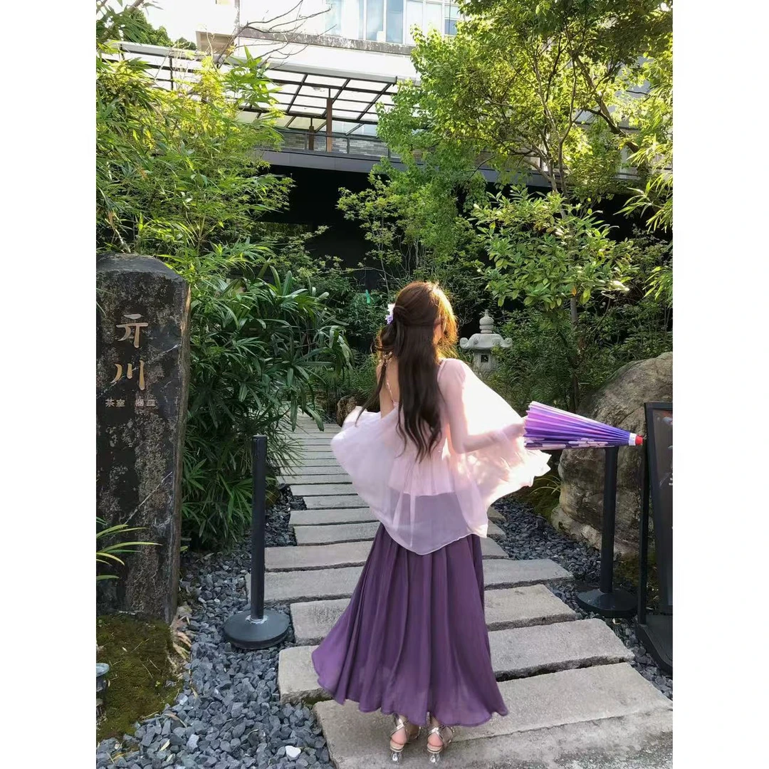 瑞茜·威瑟斯  夏季国风新中式小众设计宽松百搭长袖开衫R2311-2L