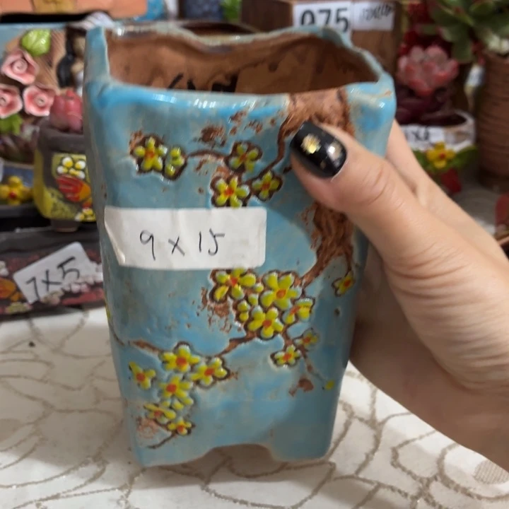 多肉花盆满15包邮