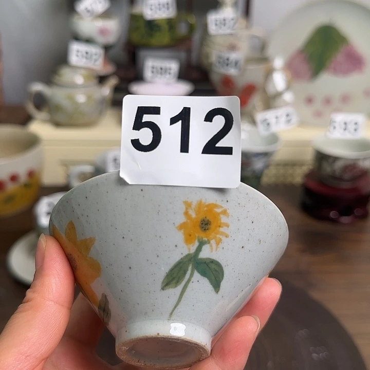 杯子512 景德镇手工手绘