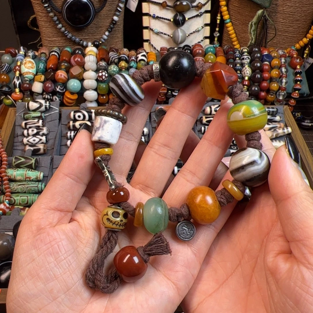 玛瑙/玉髓未镶嵌手串