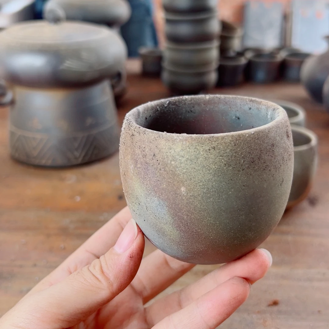 坭兴陶贵台龙窑柴烧茶器A68