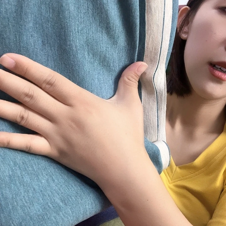 浅蓝色双面奥绒两米