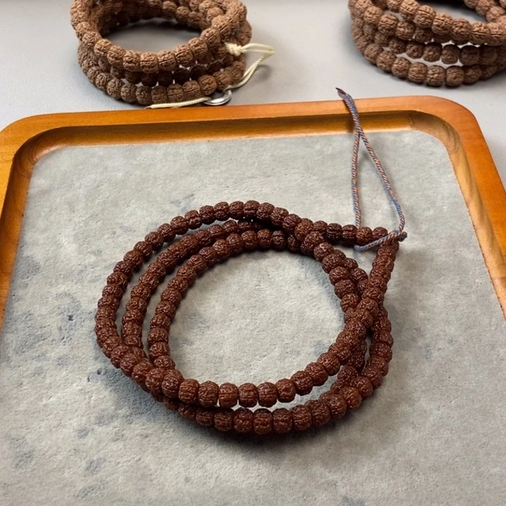 金刚菩提吊坠盘龙108尺寸咖6