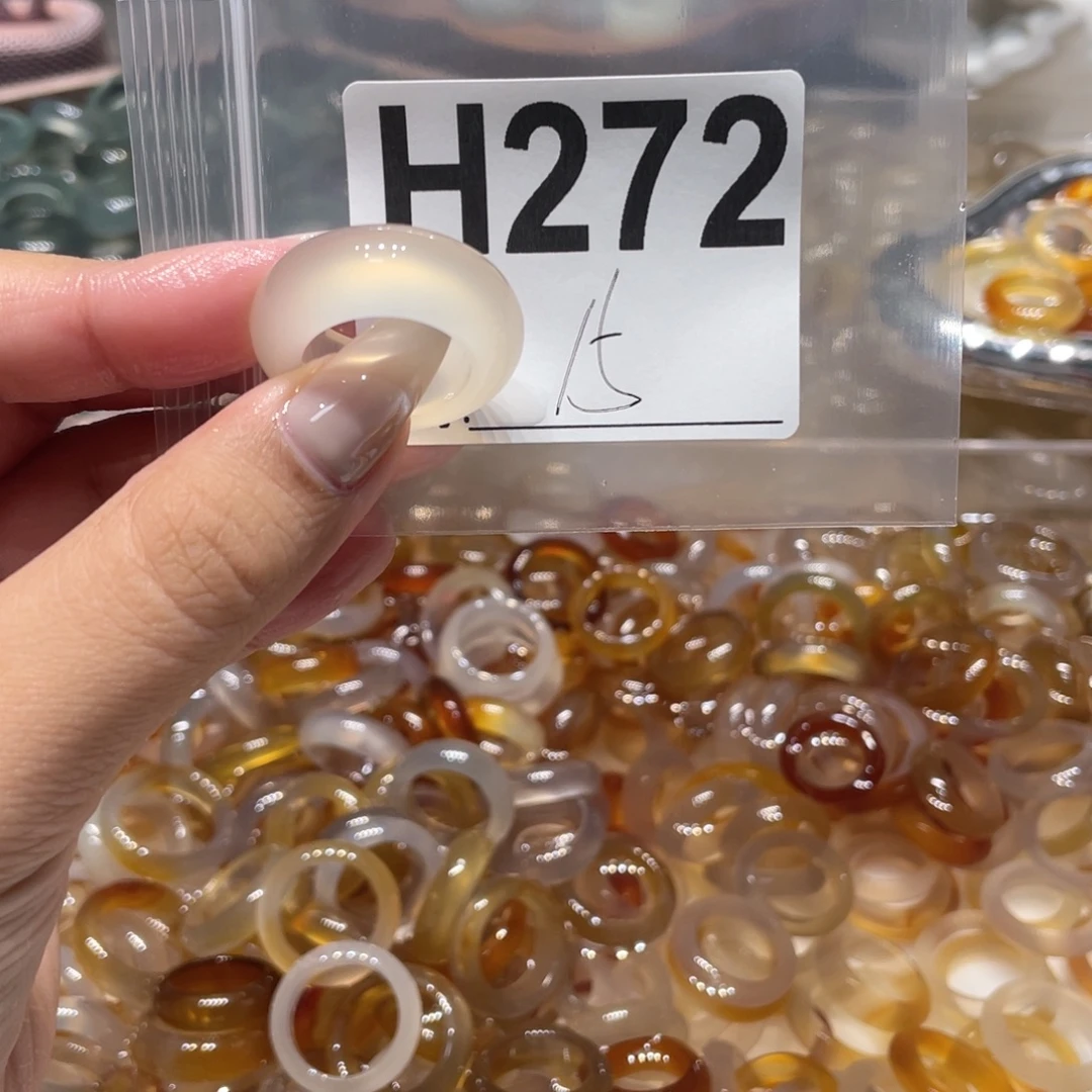 玛瑙/玉髓未镶嵌戒指272