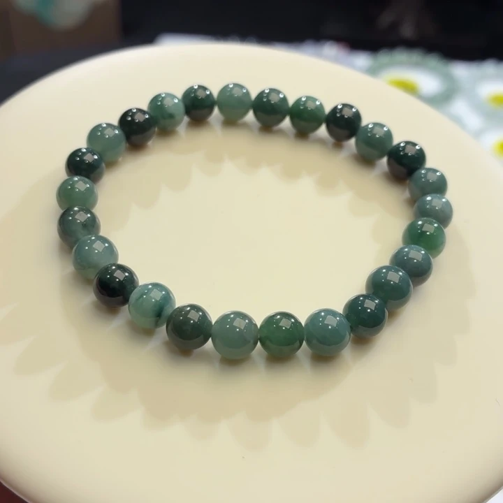翡翠未镶嵌手链卡7.2福利款