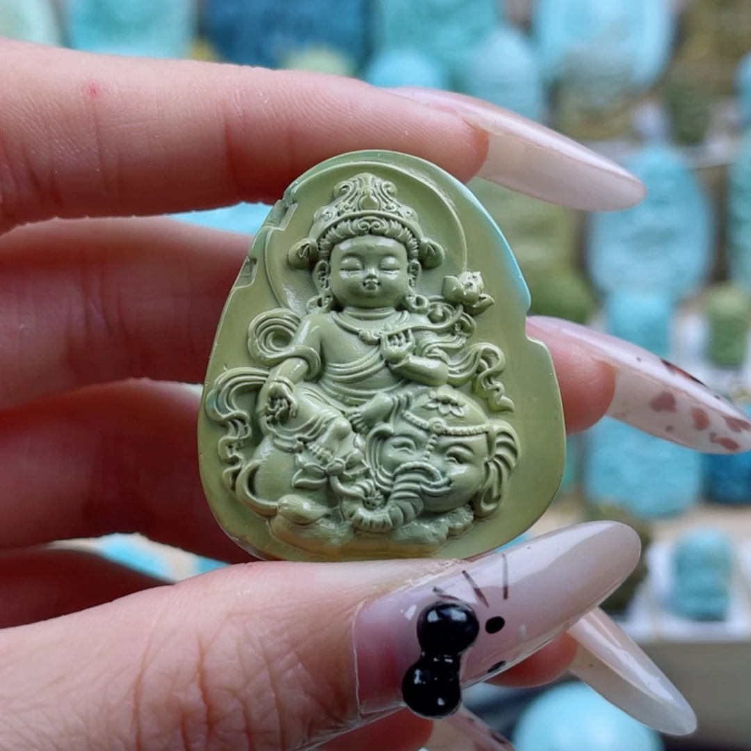 绿松石未镶嵌珠宝奇石