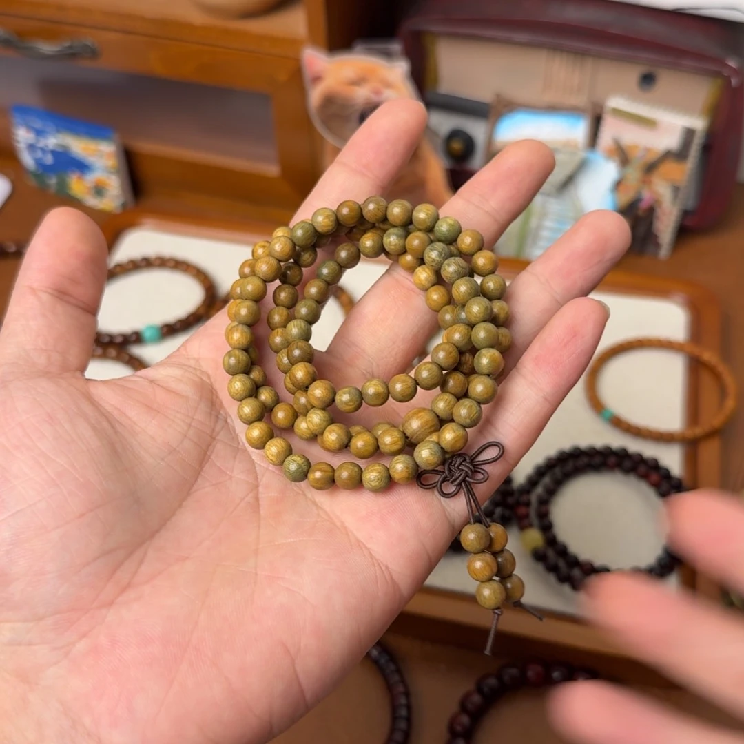 维腊木（绿檀）手串/手链