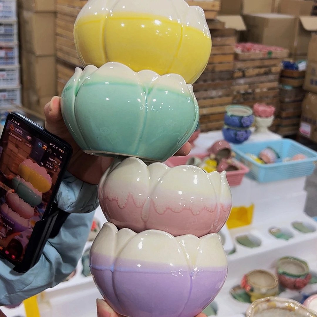 陶瓷福利款多肉花盆（口径11高度8）