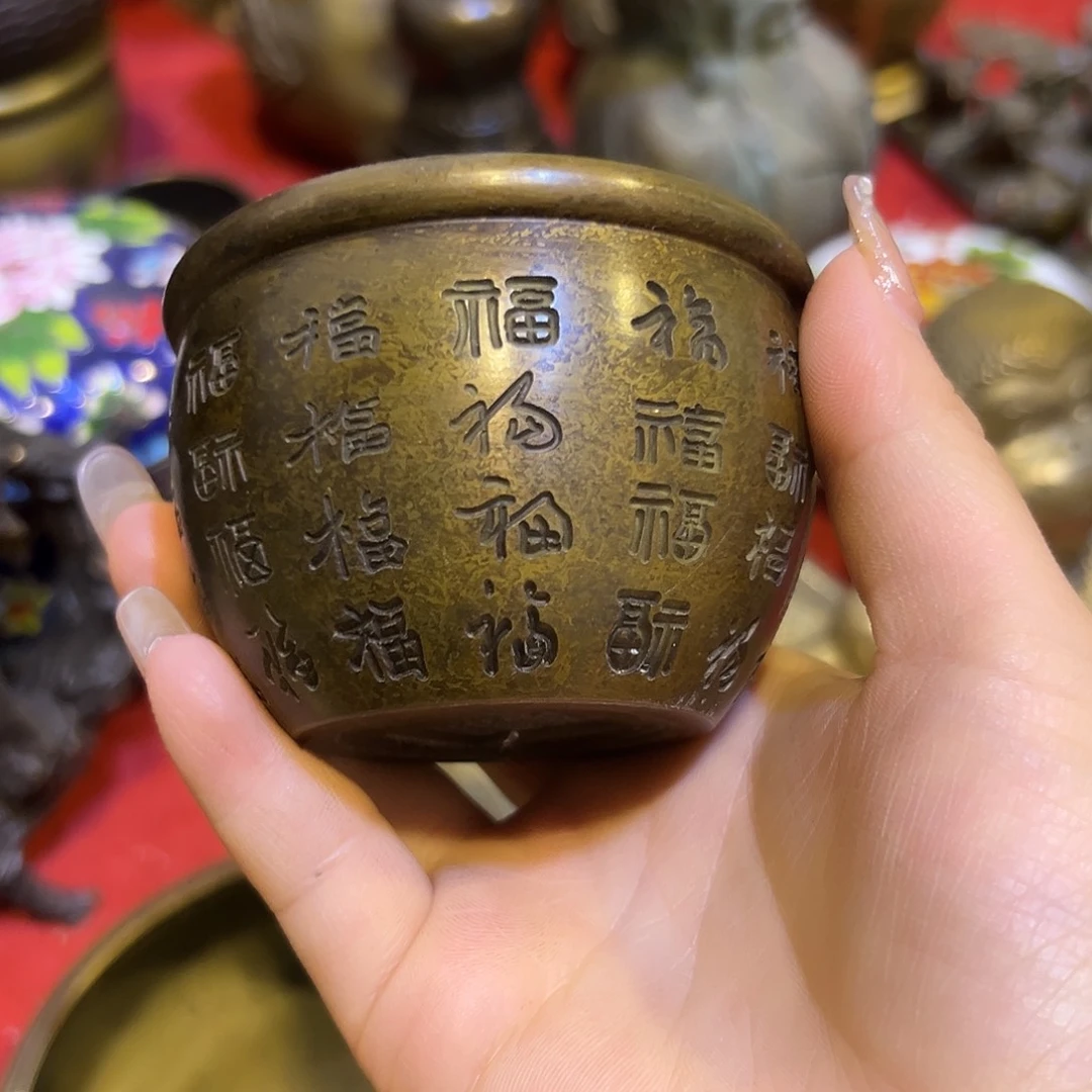 黄铜摆件，文房摆件工艺品