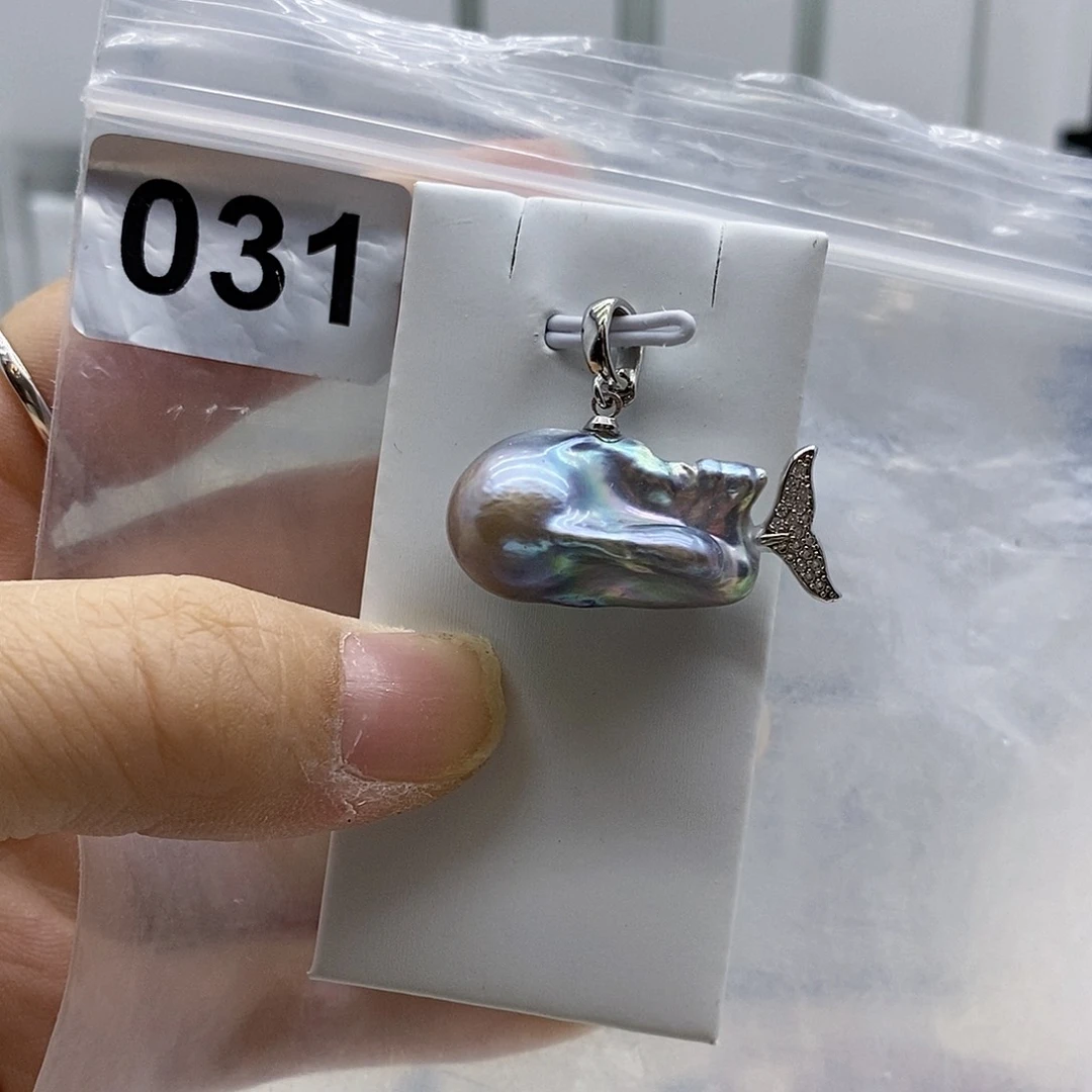 颈饰合金淡水珍珠