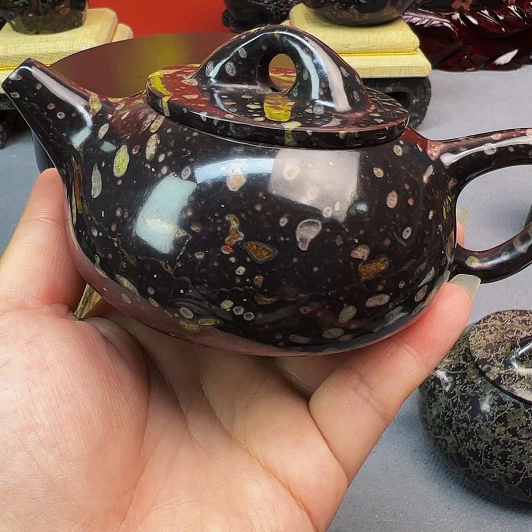 沈***心梅花玉石瓢茶周边