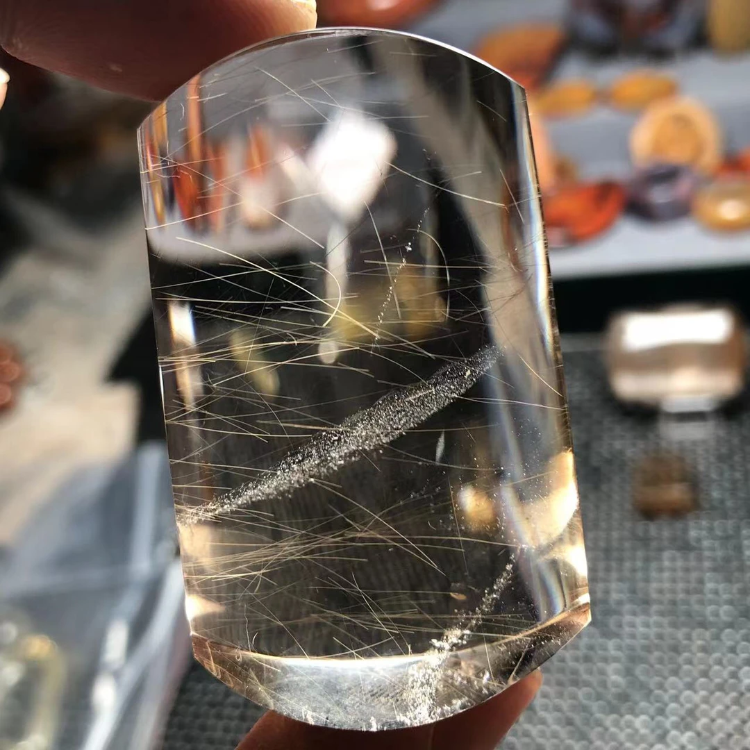 （亿鼎珠宝）精品天然水晶无事牌吊坠尺寸多样重量不一
