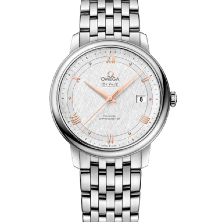 99新 Omega/欧米茄 经典碟飞/丝绸金针/白盘39.5mm/全套