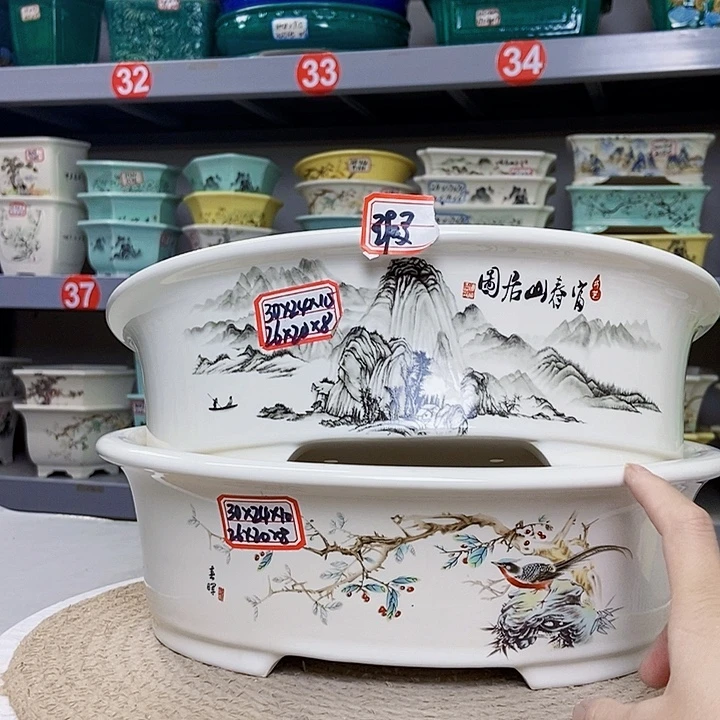 紫砂花瓶紫砂花盆