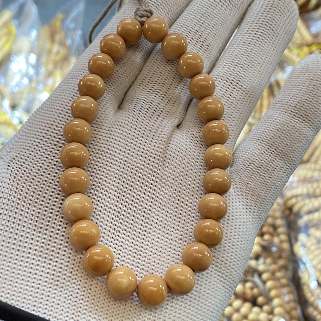 【佳哥严选】 J47739-龙脊菩提圆珠手持-9mm左右