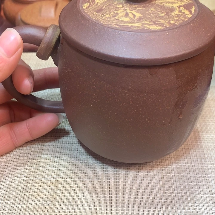 紫砂茶壶虎**妈宜兴原矿紫砂杯