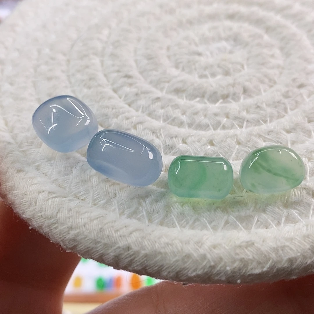 散珠翡翠胶块多样性发其一