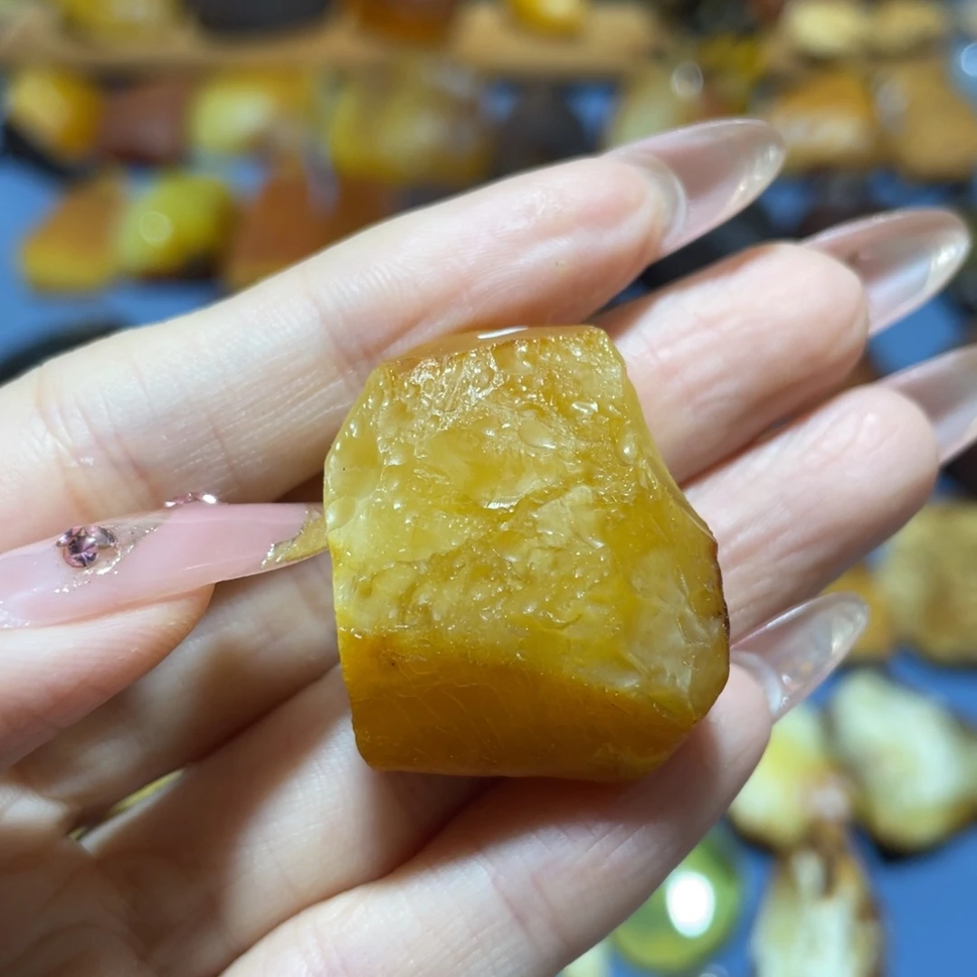 定制琥珀未镶嵌原石波罗的海琥珀蜜蜡