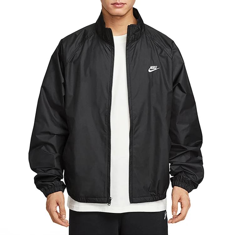 NIKE耐克耐克男子外套秋季新款叠搭网眼刺绣健身夹克HV1140010