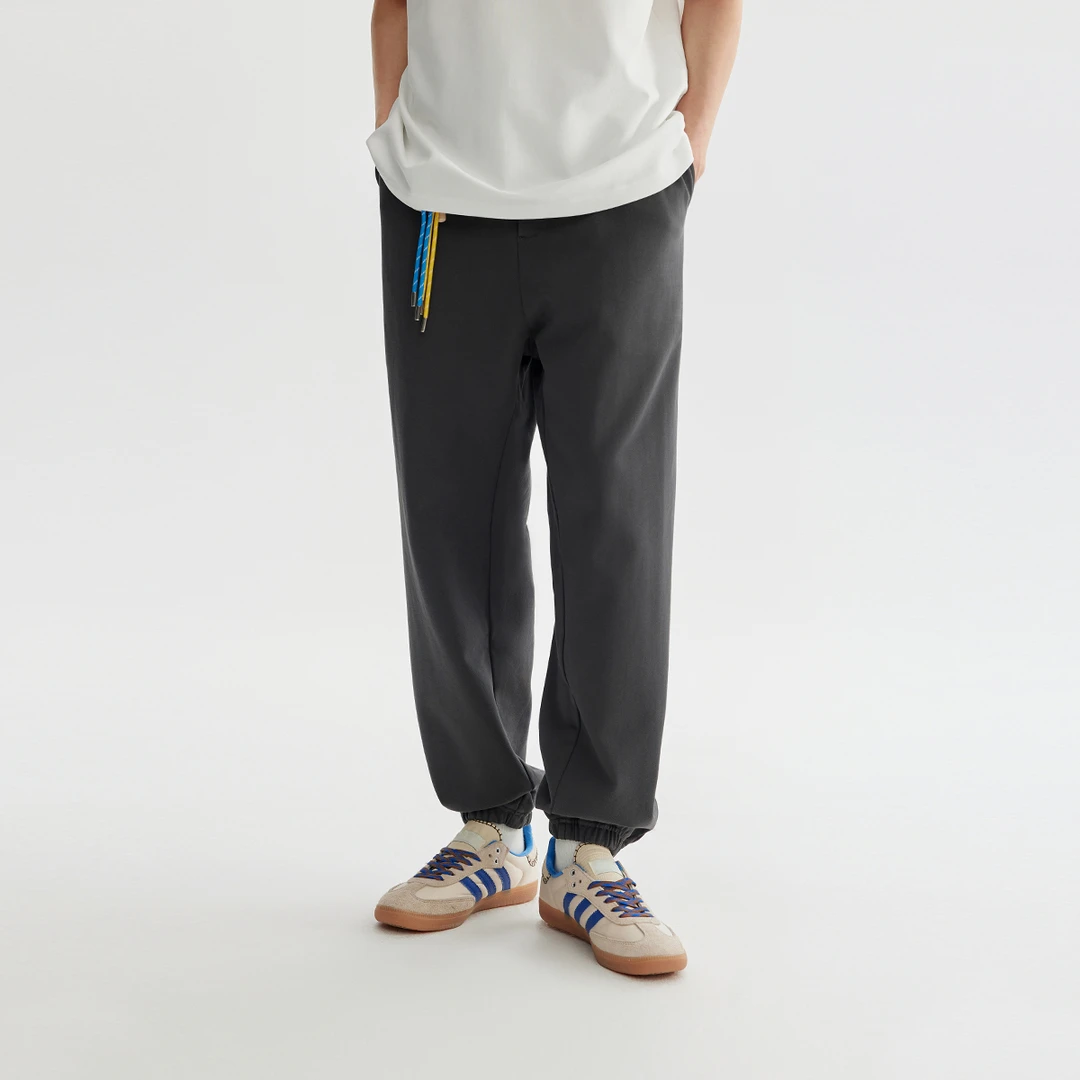 【商场同款】CHINISM赤尘 撞色裤绳纯棉卫裤男2025春季新款休闲裤