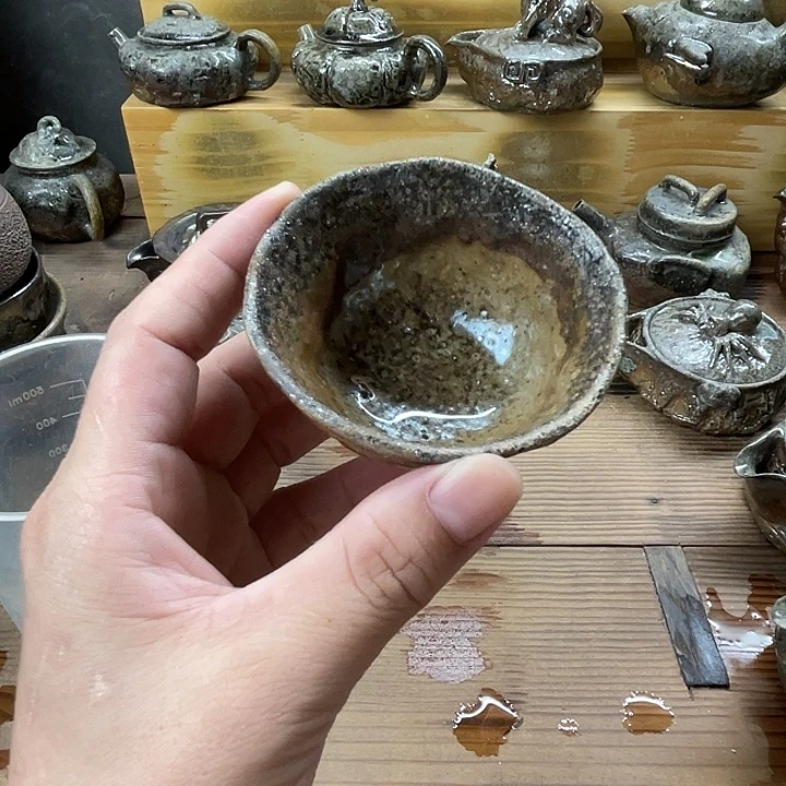 柴烧茶壶福利茶器