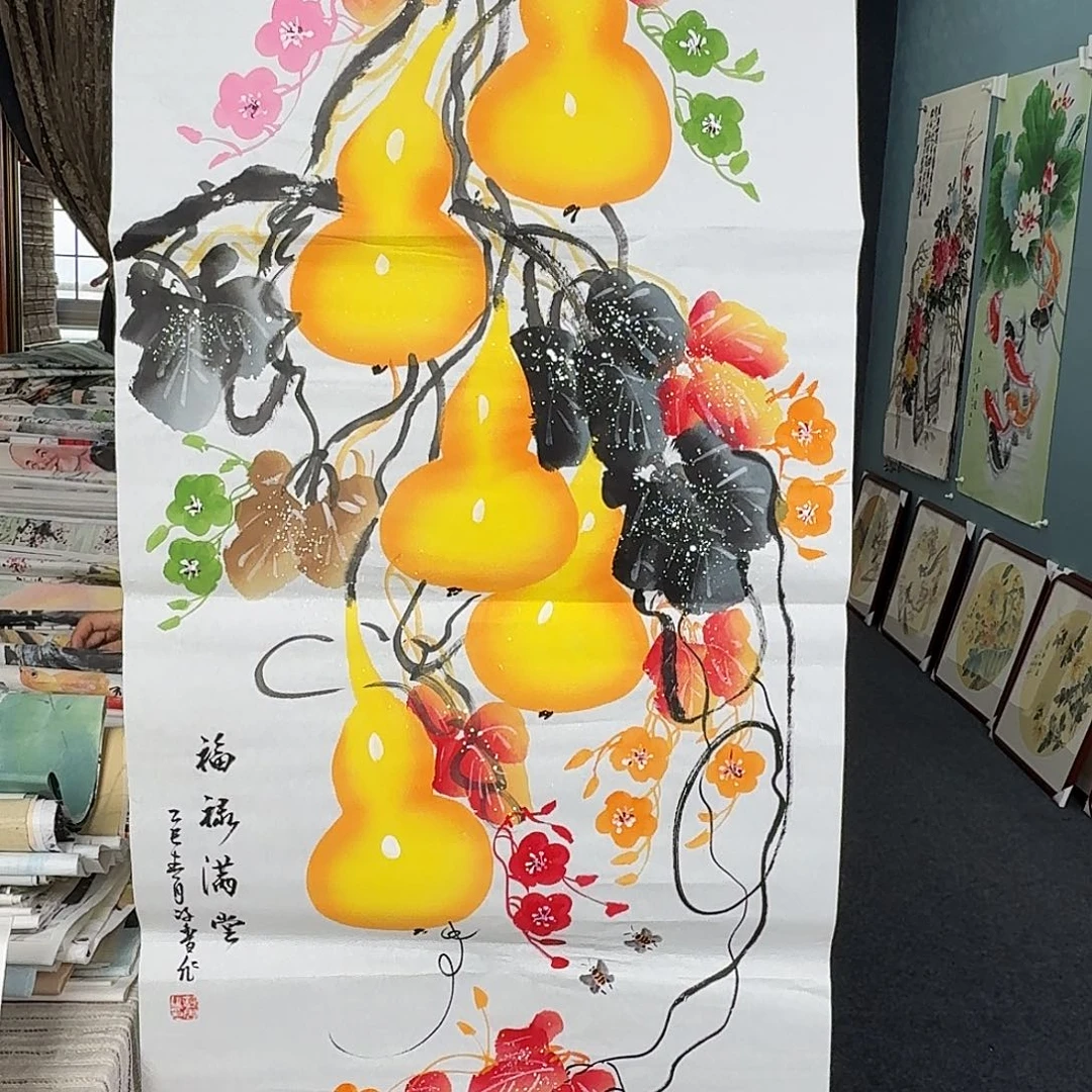 纯手绘的好看作品