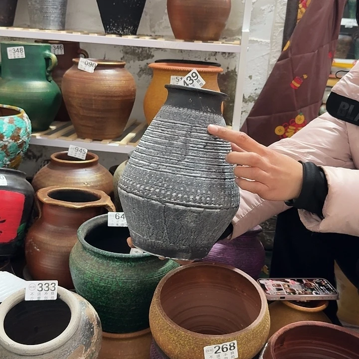 瑕疵灰小口439高度25口径8