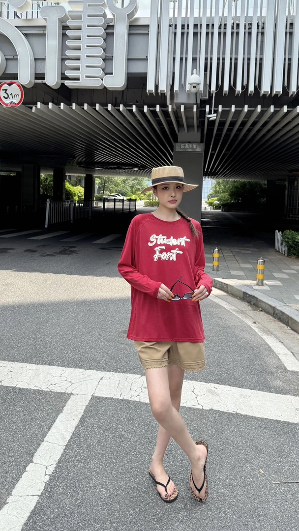 020【夏季新款】韩系双排字母ST开头防晒罩衣（8788）