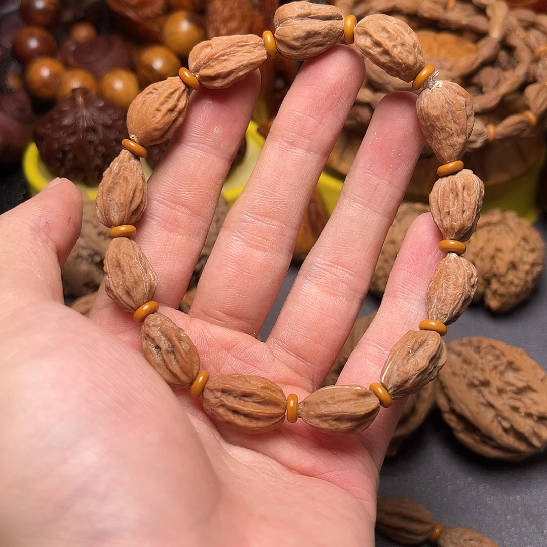 吊坠文玩核桃逆**倒核桃34