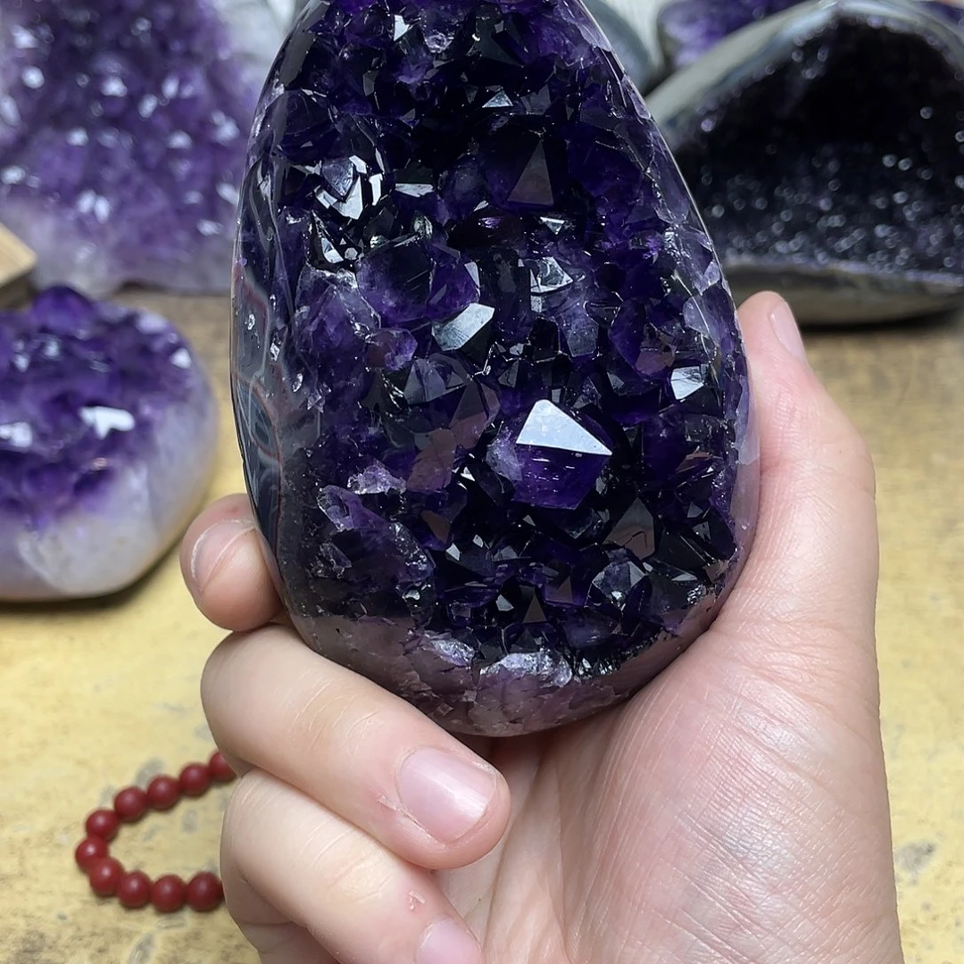 未镶嵌紫晶大型摆件（非配饰）