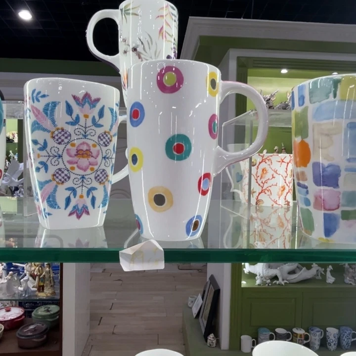 陶瓷悠*500ml骨瓷水杯一个