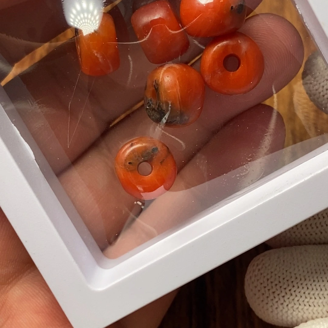 玛瑙/玉髓珠子未镶嵌微瑕玛瑙