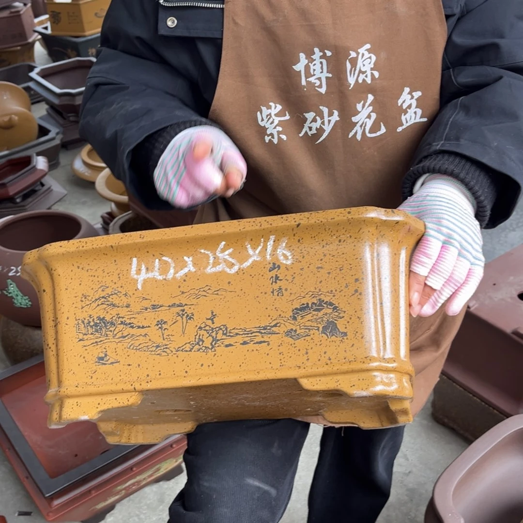 花盆紫砂盆景艺术