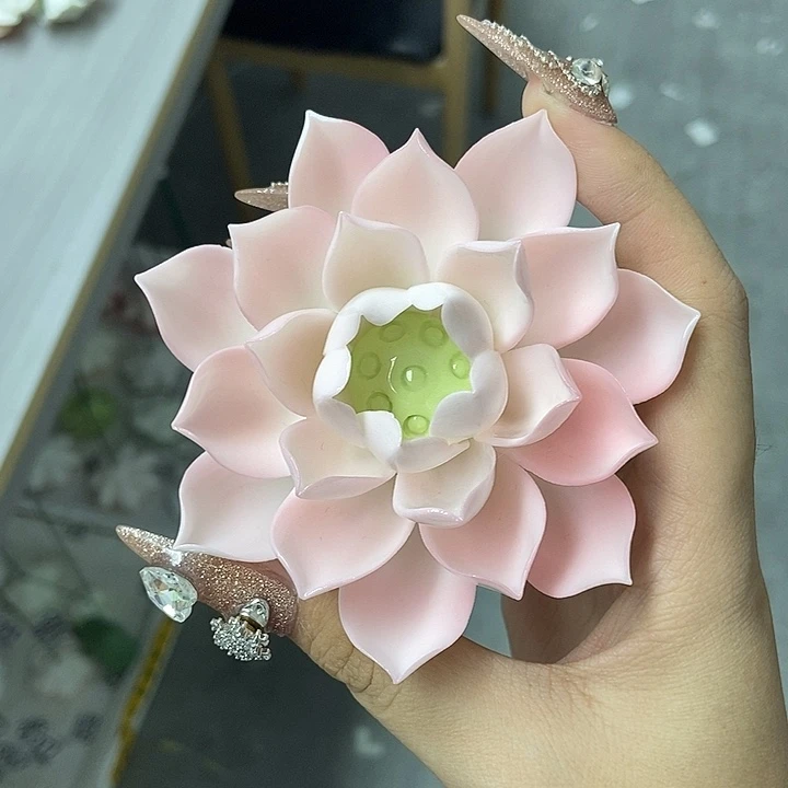 梓***陶瓷纯手工捏花设计