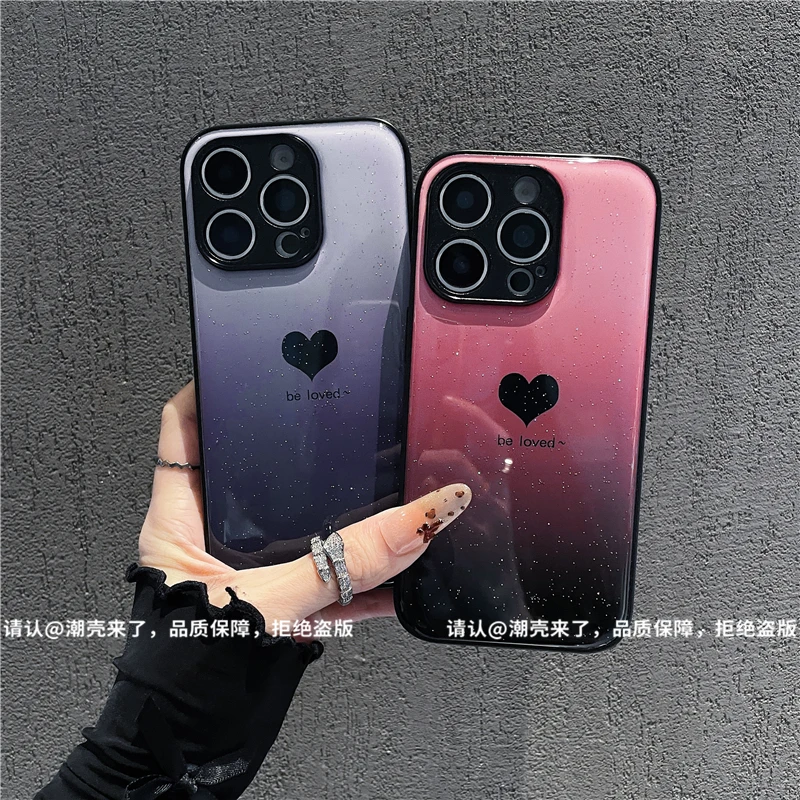 金属漆水凝壳适用苹果iPhone17/华为荣耀/OPPO/VIVO/小米手机壳潮