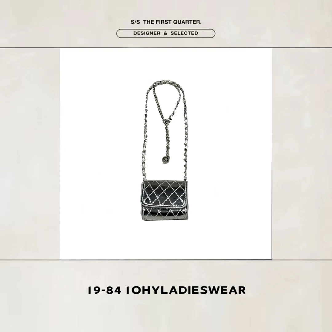 HYLADIESWEAR  『小众腰包』高级感迷你链条腰包小众设计腰包装饰