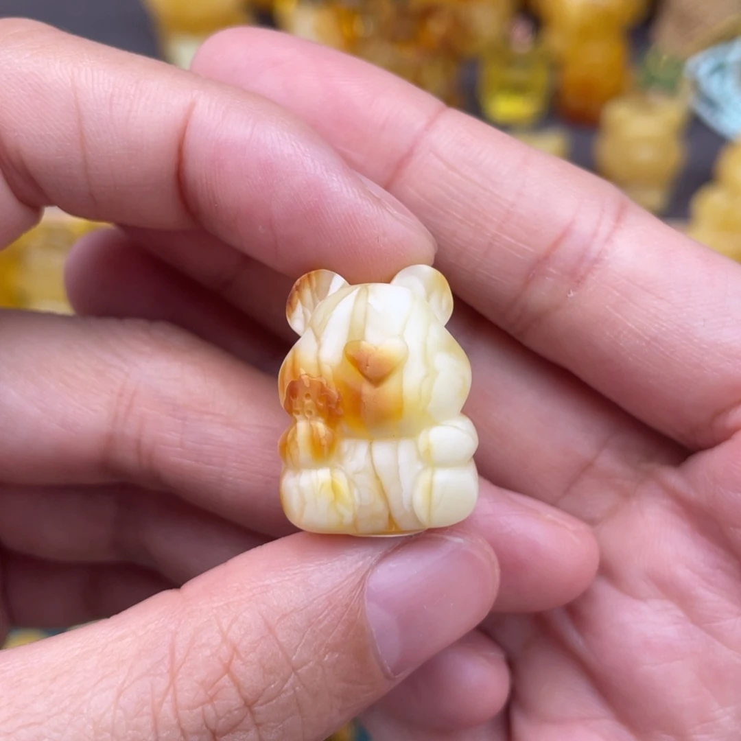 裸石琥珀未镶嵌蜜蜡