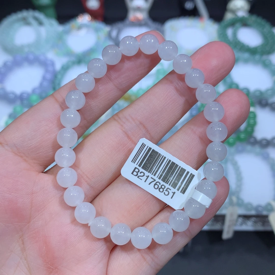 翡翠未镶嵌手串天然