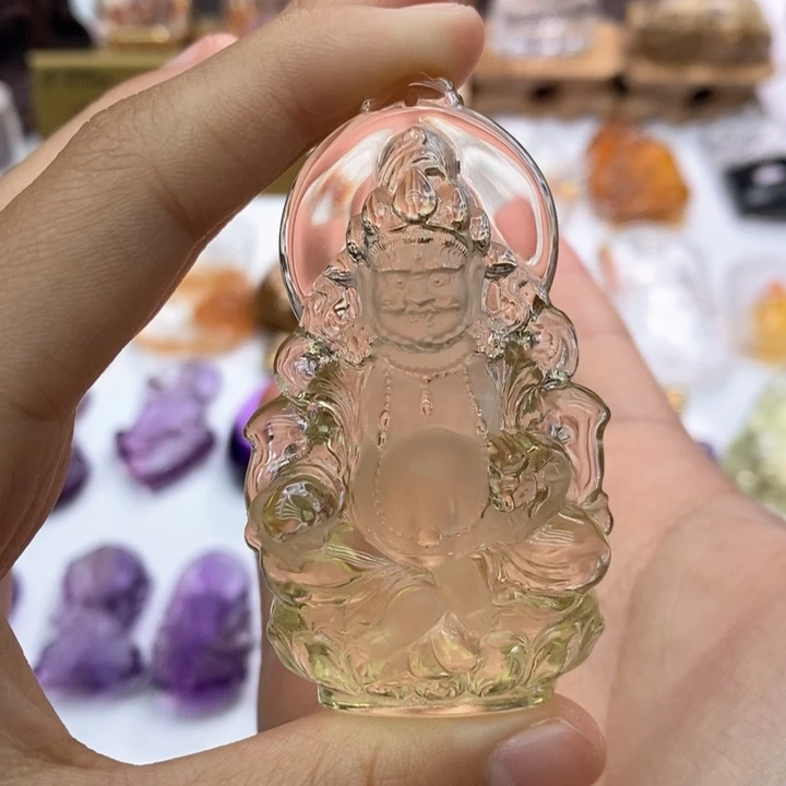 水晶颈饰未镶嵌定制