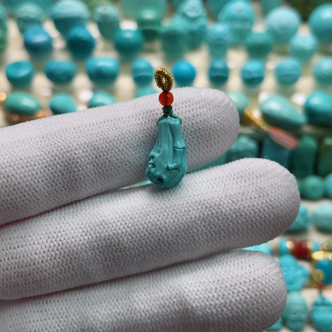 绿松石珠宝奇石未镶嵌