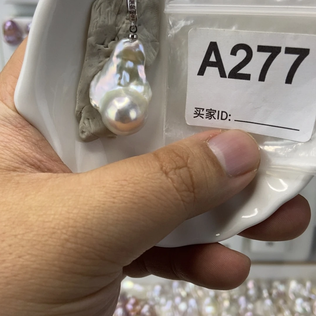 吊坠(不含链)合金淡水珍珠