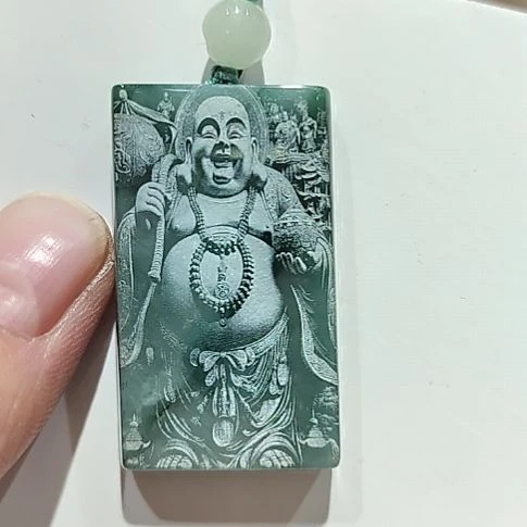 翡翠未镶嵌颈饰天然缅甸翡翠A货吊坠