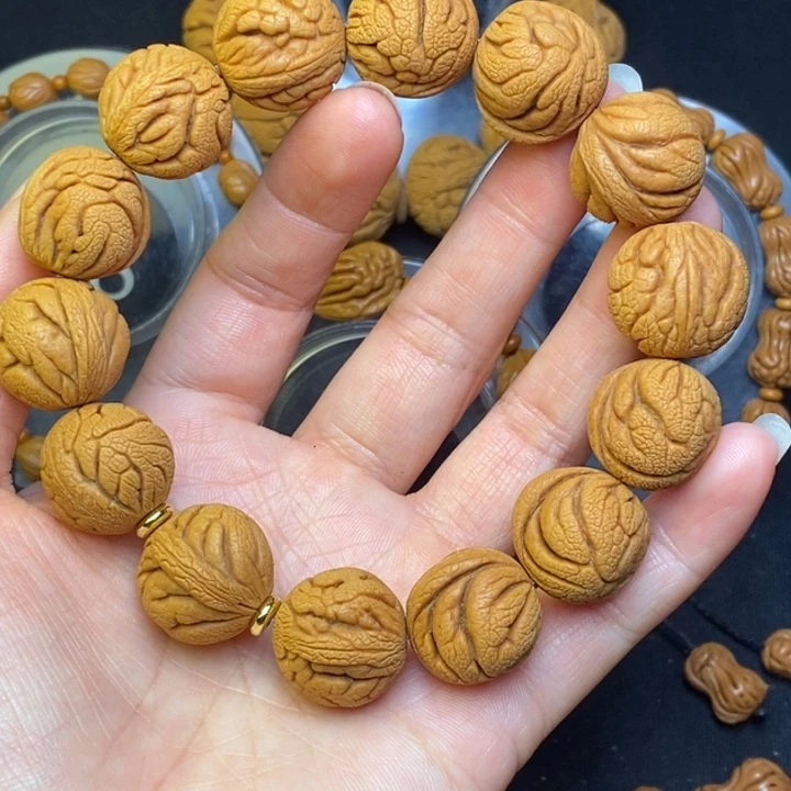 桃核吊坠秦岭龙纹桃核18