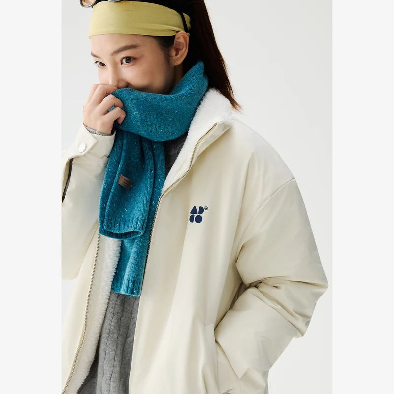 OWOX 立领加厚保暖夹克棉服女款2025新款冬季不臃肿情侣棉衣外套