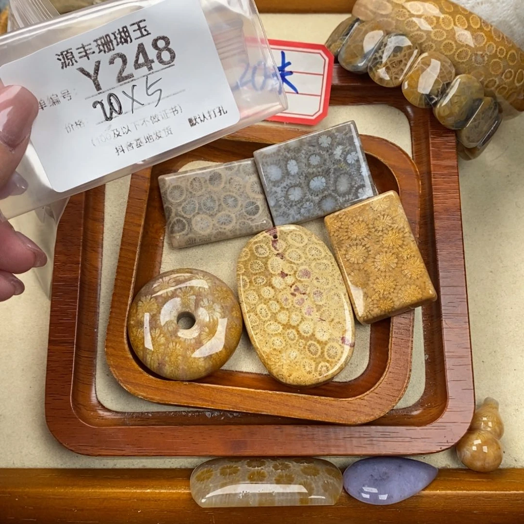硅化玉颈饰未镶嵌嬼*