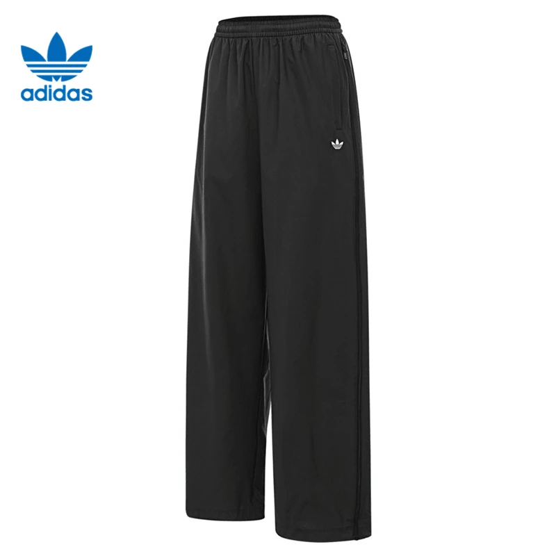 华adidas阿迪达斯三叶草女子运动休闲长裤裤子JX9206