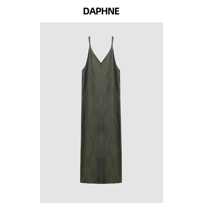 Daphne/达芙妮Y-达芙妮高级成衣定制系列吊带背带裙25TP0834