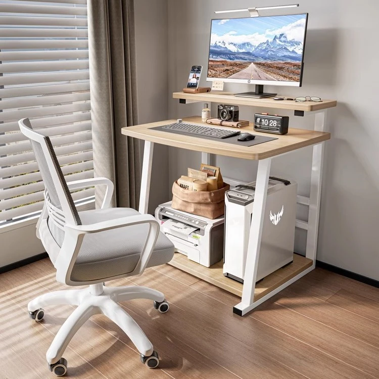 脑桌小型家用迷你移动学习笔记本桌子简易带轮子卧室床边桌