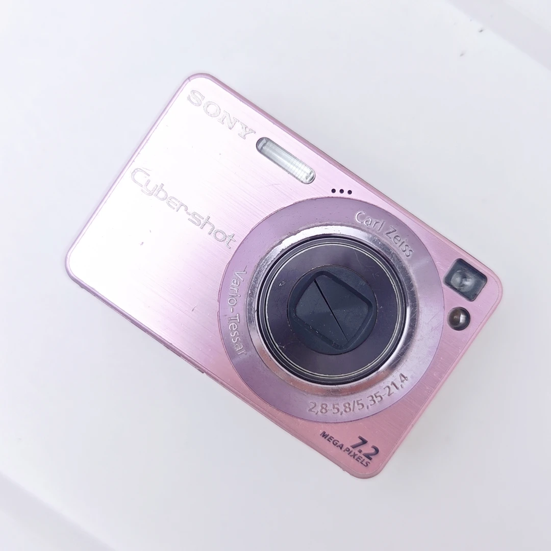 9新 Sony/索尼 w120 720万像素3倍变焦 需自备读卡器 复古暖调